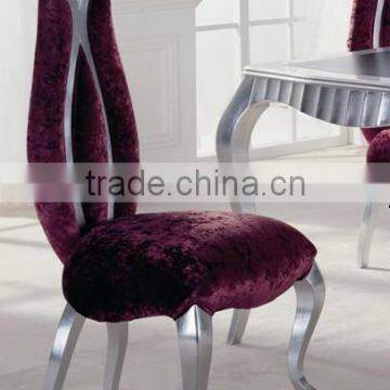 Luxury unique backrest dining chair XYD273