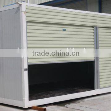 Container coffee shop booth