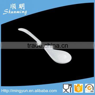 Long serving melamine spoon