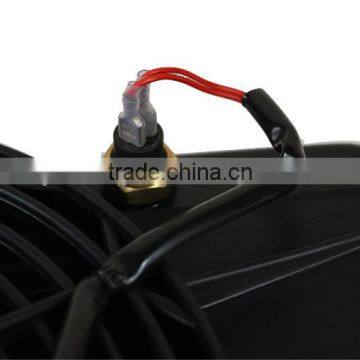 Vehicle Spare Parts Black Brazing All Aluminum Water Cooling Vehicle Radiator With 60W Cooling Fan photo-5