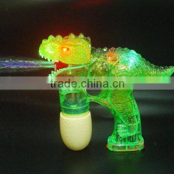 LED Flashing Light-Up Bubble Blowing Gun Rave Party Toy