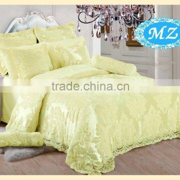 Velvet beaded lace comforter set 10pcs set