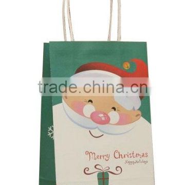 High quality recycled christmas paper bag