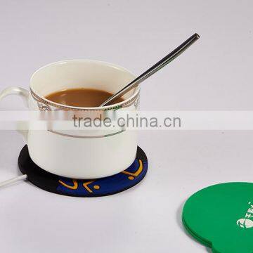 2016 Hot USB Heat Warmer/cup Mat/coffe Coaster/vacuum Cup Pvc Coaster photo-2