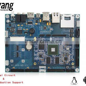 ODM/OEM Open Source Freescale i.MX6 Cortex-A9 Motherboard For Development