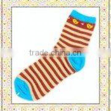 Ladies stripe cotton Socks