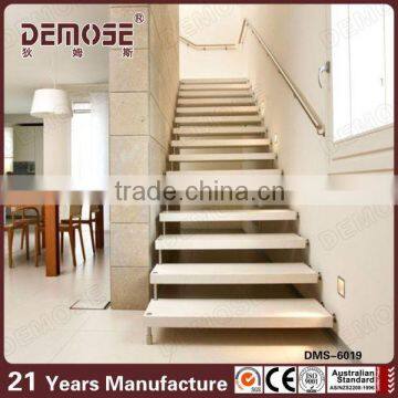 Modern Floating Wood Floor Stairs