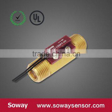 Black Plastic Type G1/2 BSP Outer Thread Water Flow Sensor photo-2