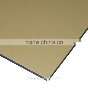 Metallic Silver 4mm,0.06mm aluminum composite panel