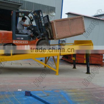 container unloading equipment