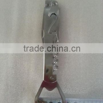 Stainless steel promotion professional corkscrew