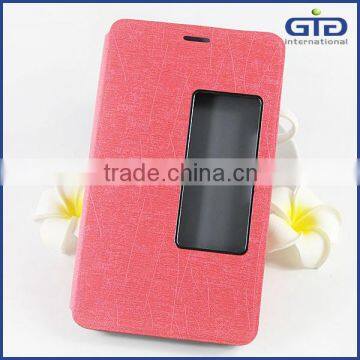 [GGIT] for Huawei X1 Broadside Window Neutral PU Leather Phone Cover Case photo-1