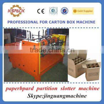 Carton box making machine / Corrugated cardboard partition slotter machine / corrugated cardboard slitter machine