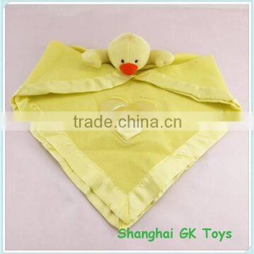 2014 new arrive yellow duck baby handkerchief