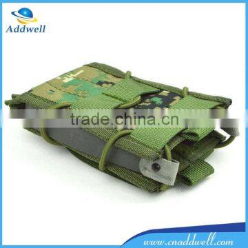 Camouflage Molle Tactical Military Knit Mobile Phone Bag photo-3