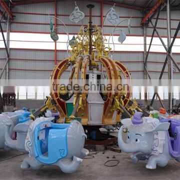 Children games amusement park rides Flying Elephant