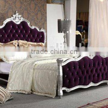 gold leaf furniture / dubai bed furniture YB66