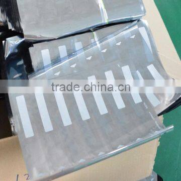 shenzhen china white block printed see through lamination esd packing plastic bag