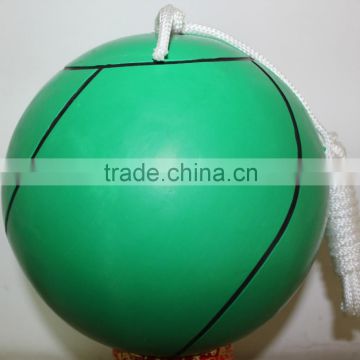 Green Rubber Tether Ball