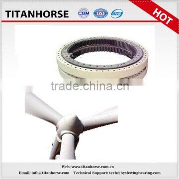 Slewing ring bearing manufacturer for 2kw wind power generator blades
