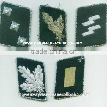 Top Quality Zari Embroidery Badges and Patches