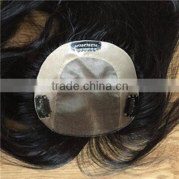 Top Quality Human Hair Wholesale Hair Piece Topper