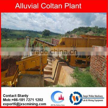 100 Ton alluvial coltan plant from Africa