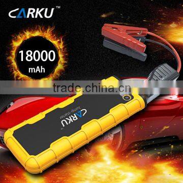 Carku brand lithium ion jump starter Epower-82 18000mah jump starter power bank 12V car jumper