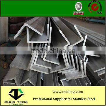 ASTM A276 AISI 304 Stainless Steel Angle Bar