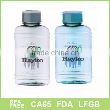 plastic bottle with single wall and big capacity