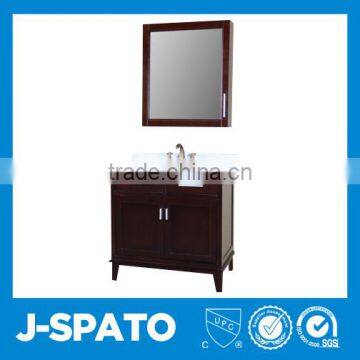 North America Style Modern Solid Wooden Bathroom Vanity ASD900