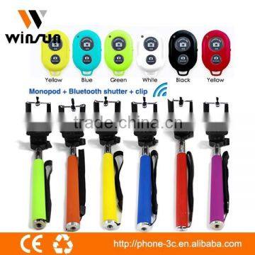 Camera Stick for Self Portraits, Handheld Monopod Smartphone Selfie Pole photo-3