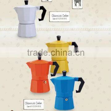 Wholesale Italian Style Aluminum Coffee Machine