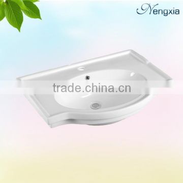 6018 Sanitary Ware Ceramic Cabinet Basin for bathroom