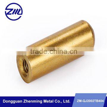 small hole screw bush high quality brass/copper cnc lathe parts