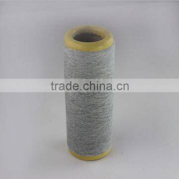 nm10/1 recycled oe cotton cvc glove yarn grey