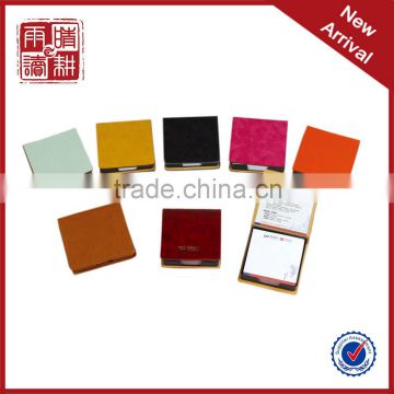 business leather embossing name card holder