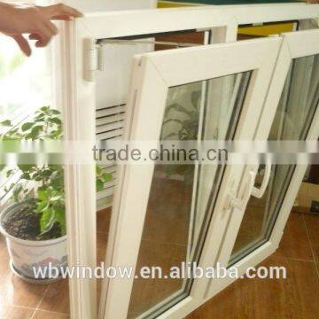 European style of PVCUPVC tilt and turn glass window ,PVC/UPVC windows and doors