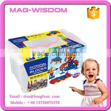 488PCS Magnetic Tiles Construction Building Toy