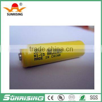 NI-CD AA500mAh rechargeable battery