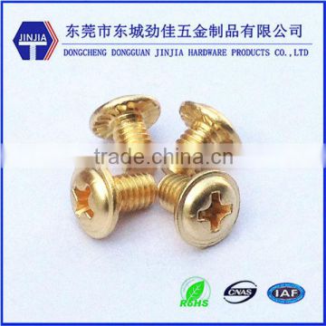 screw manufacturer supply brass screw with shoulder