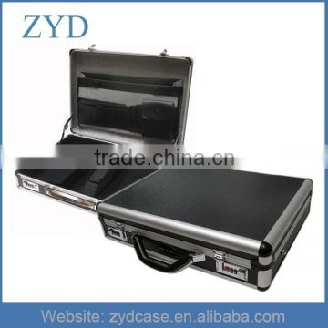 Laptop case computer case tough aluminum hard tool box, 460 x 360 x 115 mm