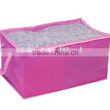 Pink Blanket Storage Bag