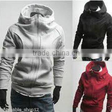 2015 Colorful Korea New Style Hoody With Wool, With Zipper Hoody, Thic...