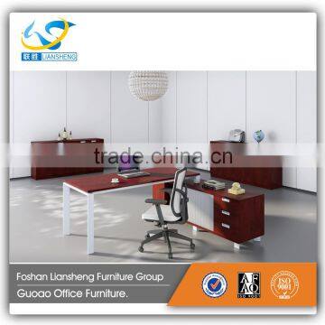 Aluminum Metal Frame With MFC Office Desk LB-LSD03