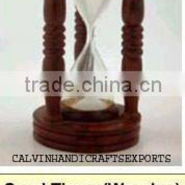 Sand timer/replica wooden sand timer