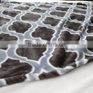 Good designs 100% Polyester Flannel Fleece Travel Blanket