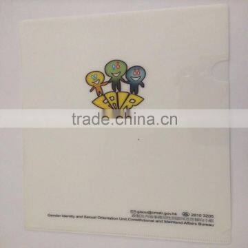 Promotional PP file folder printing plastic file folder A4 L shape file folder