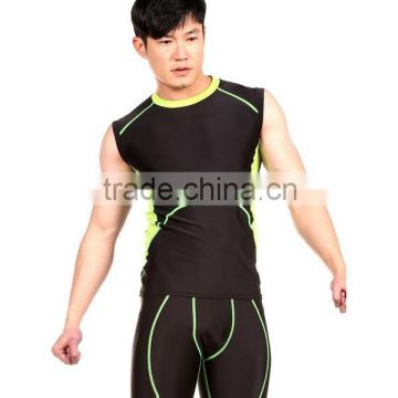 gymshark fitness tank top compression men tights wholesale