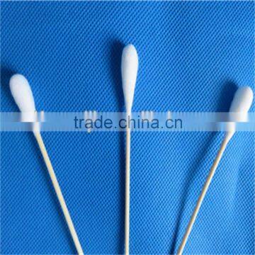 sterile small head cotton eat buds with wood stick